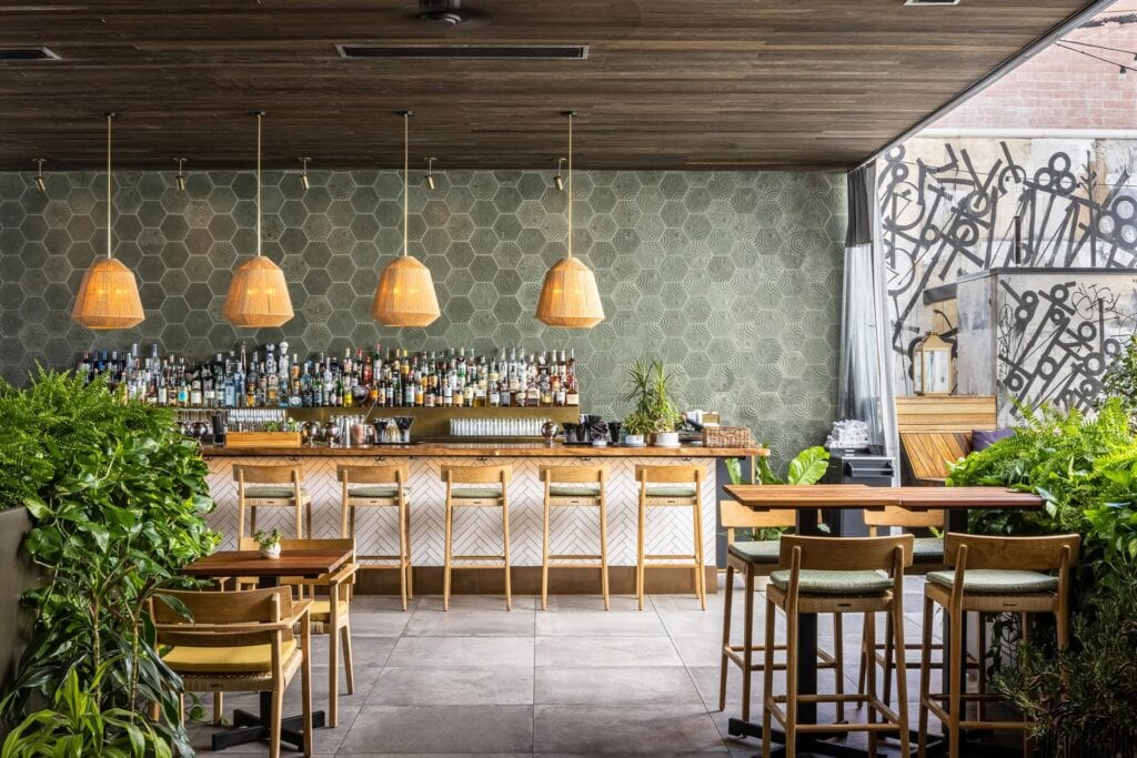 Bar at Kimpton La Peer Hotel in West Hollywood