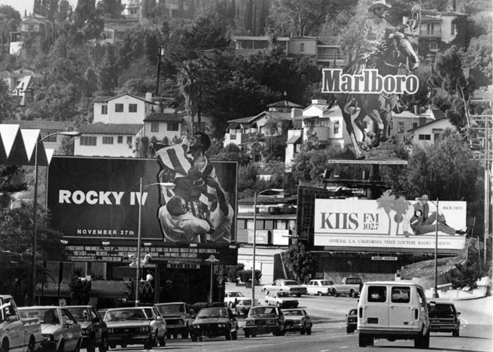 The Sunset Strip’s Historic Rock ‘n’ Roll Billboards Visit West Hollywood