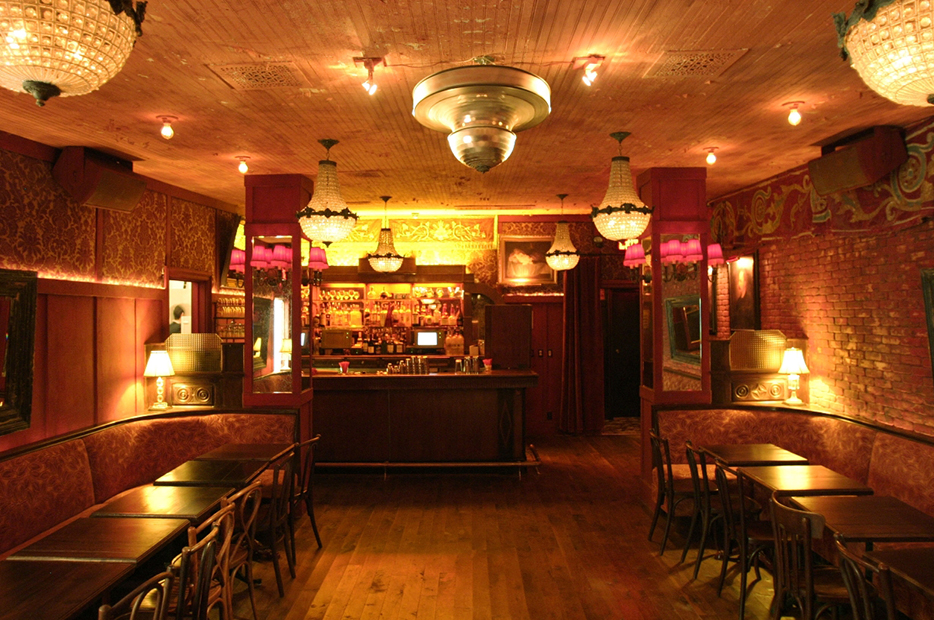 Inside of Bar Lubitsch in West Hollywood, California.