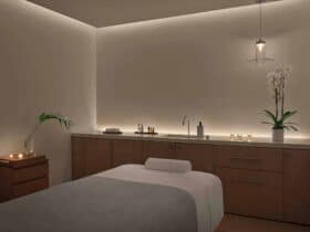 Treatment room at The Spa at The West Hollywood EDITION