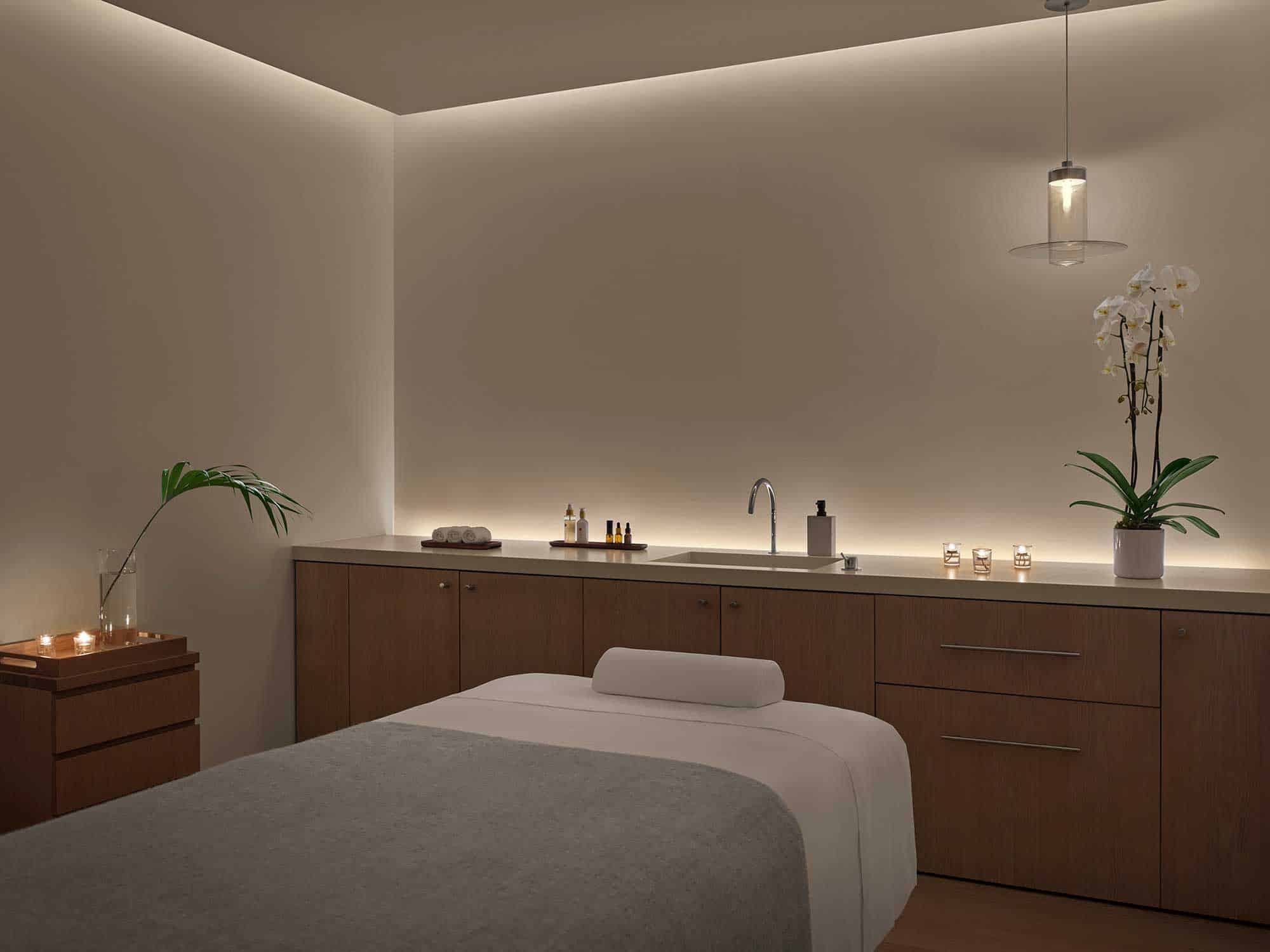 Treatment room at The Spa at The West Hollywood EDITION