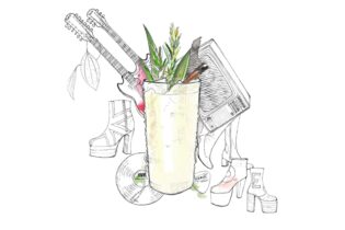 Hand-drawn illustration of a 